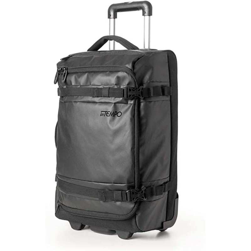 Trolley Cabin Bag Blackout dim. 53x34x24cm Nero - INTEMPO