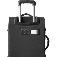 Trolley Cabin Bag Blackout dim. 53x34x24cm Nero/Giallo - INTEMPO