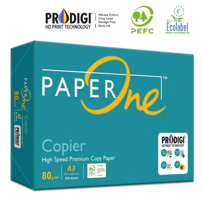 Paperone Risma carta formato A3 42x29,7cm 80 g/m PEFC Ecolabel ufficio, stampa e fotocopie