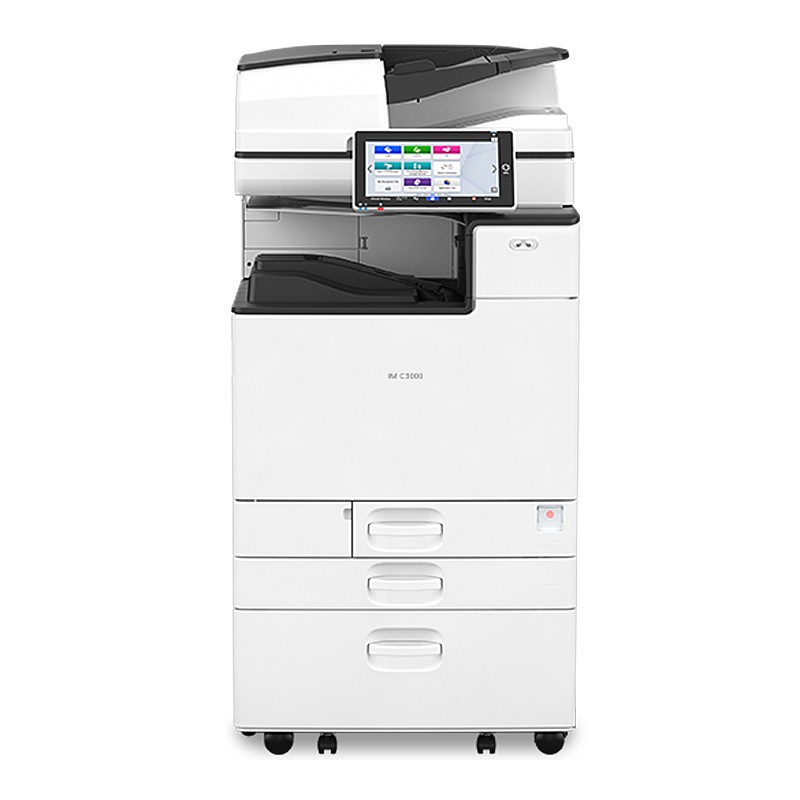 Ricondizionato Grado A - Stampante multifunzione Ricoh IMC3000 A3/A4 colori 30PPM con ADF IM C3000